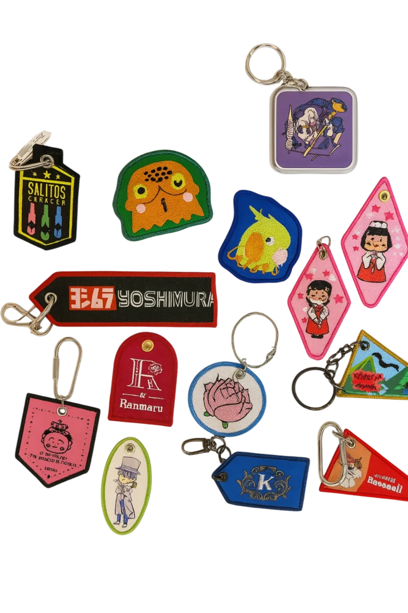 刺繡鑰匙圈